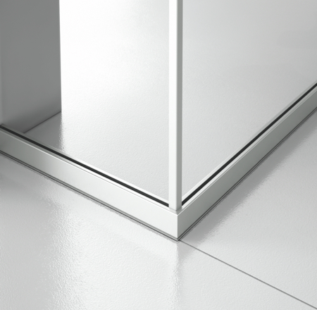 Pareti divisorie con unioni invisibili