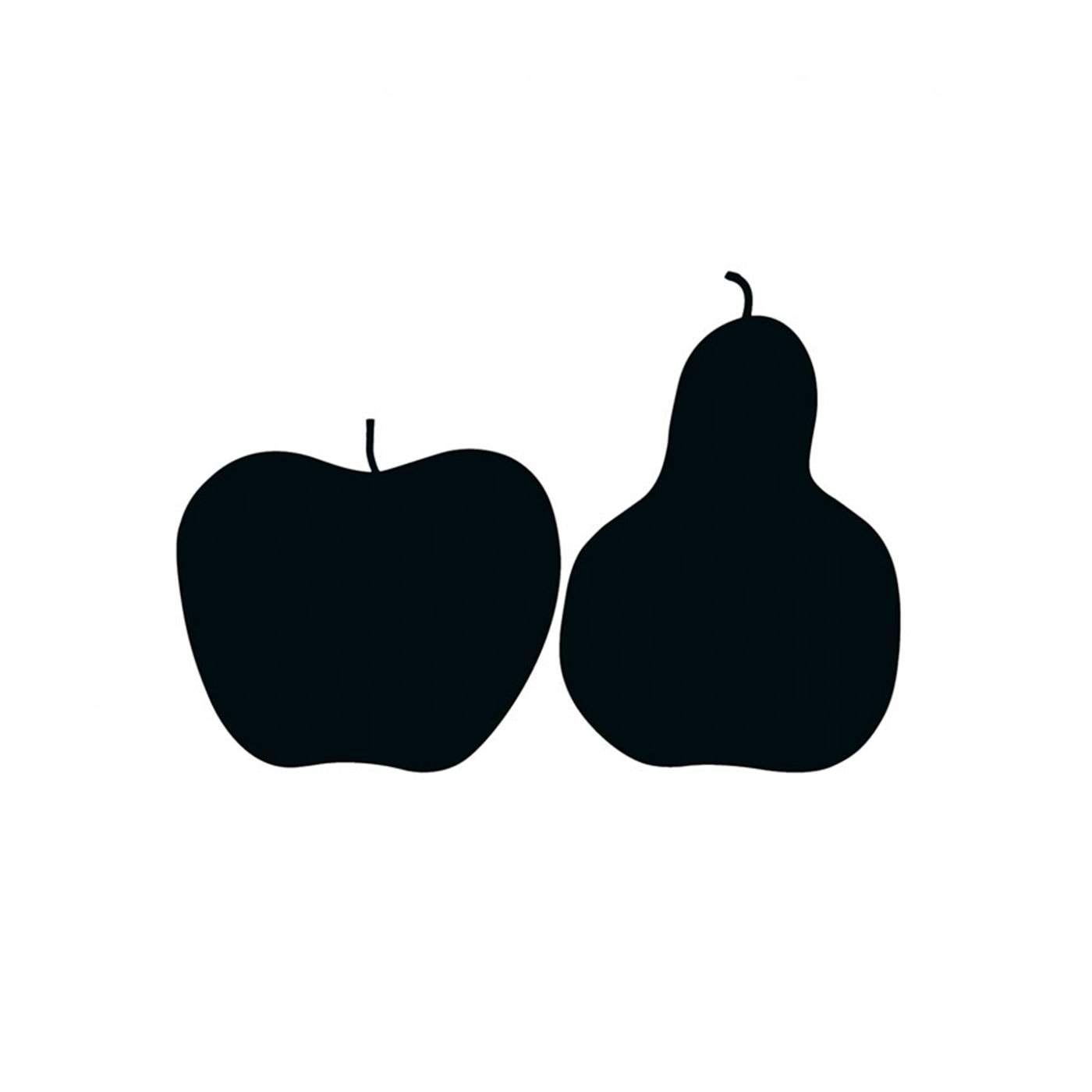 Tre, la Mela e la Pera serigrafia