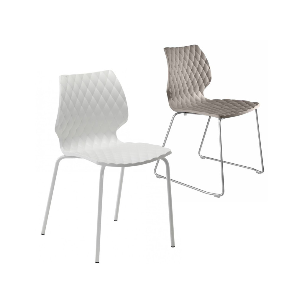 ET-AL UNI sedia gambe acciaio