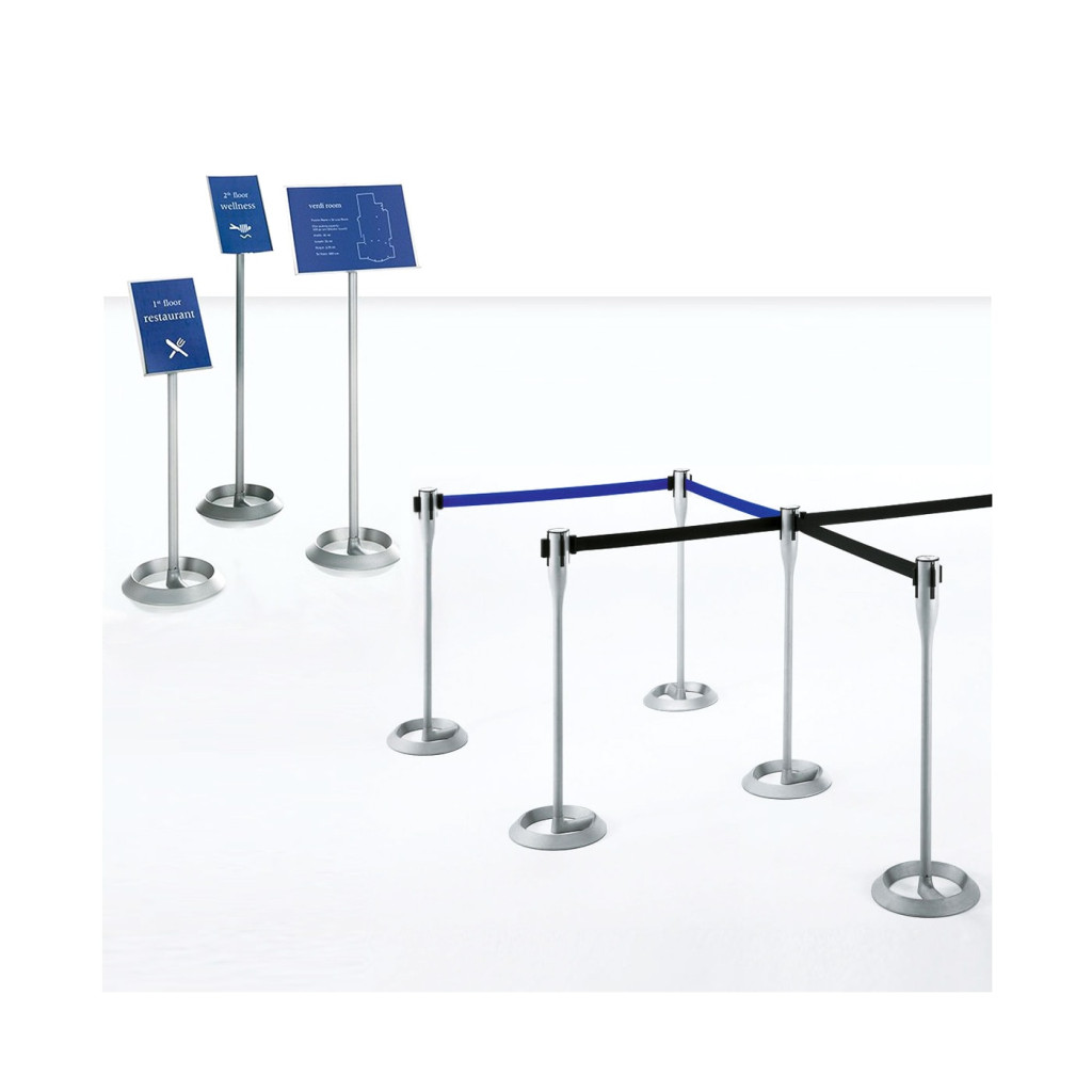 Caimi Battista colonnine espositori separatori