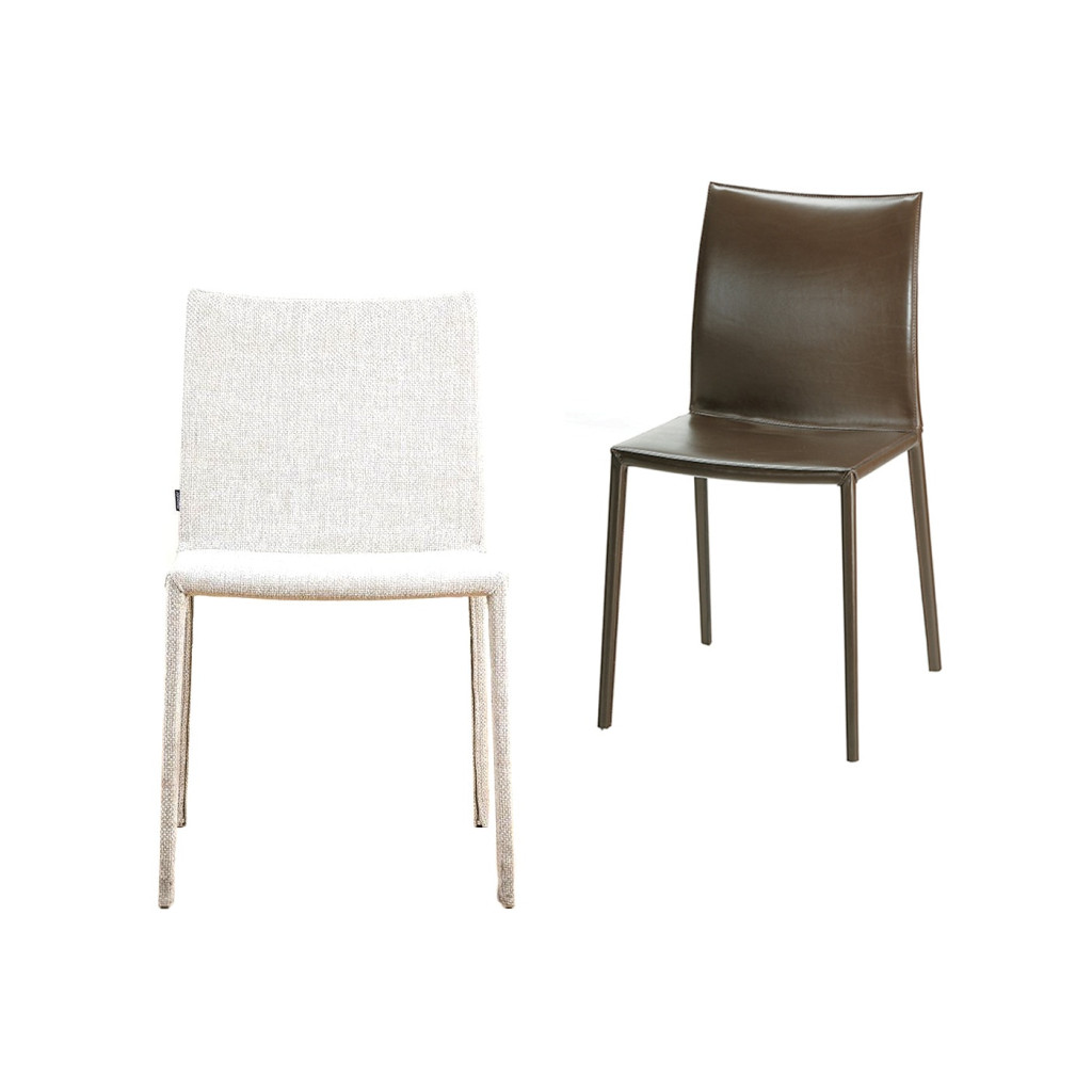 ZANOTTA Lea sedia rivestita