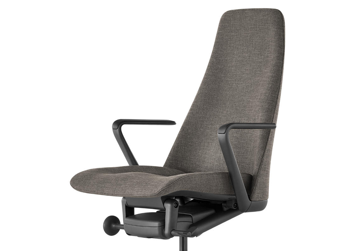 Herman Miller TAPER seduta ufficio direzionale tessuto dettaglio