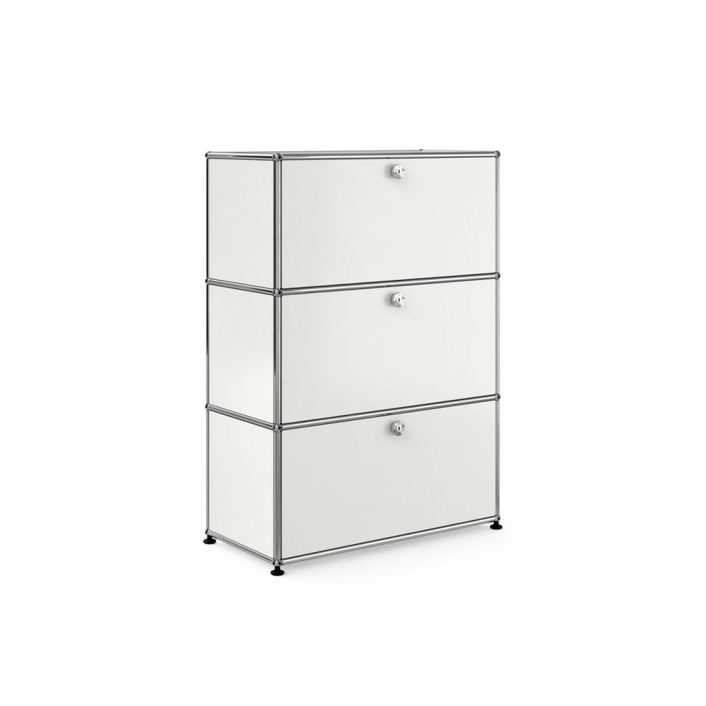 USM HomeOffice05 Haller contenitore acciaio 3 ante bi