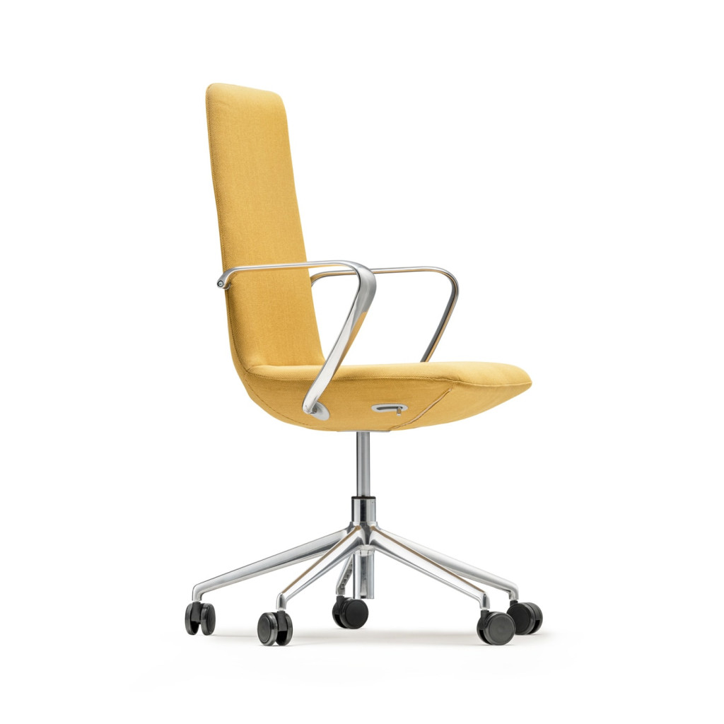 Della Chiara Elle poltrona direzionale braccioli alu