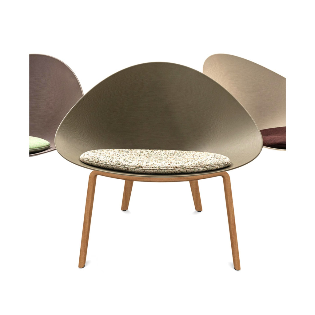 ARPER Adell poltroncina gambe legno