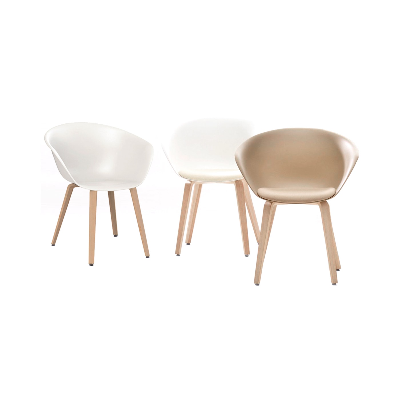 Duna 02 poltroncina gambe in legno