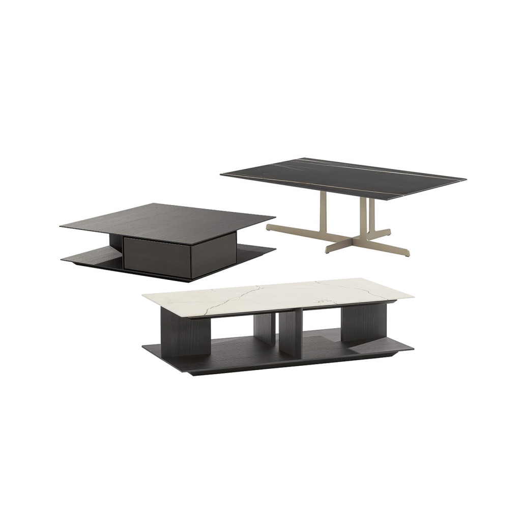 Poliform Westside tavolino in legno oppure marmo vendita online sullo shop dellachiara-temp.web42.it