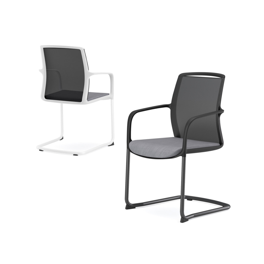 Juno sedia base cantilever ospiti e riunioni - shop online