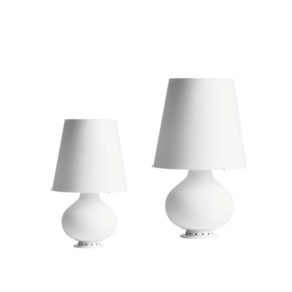 FontanaArte Fontana lampada da tavolo bianca - vendita online