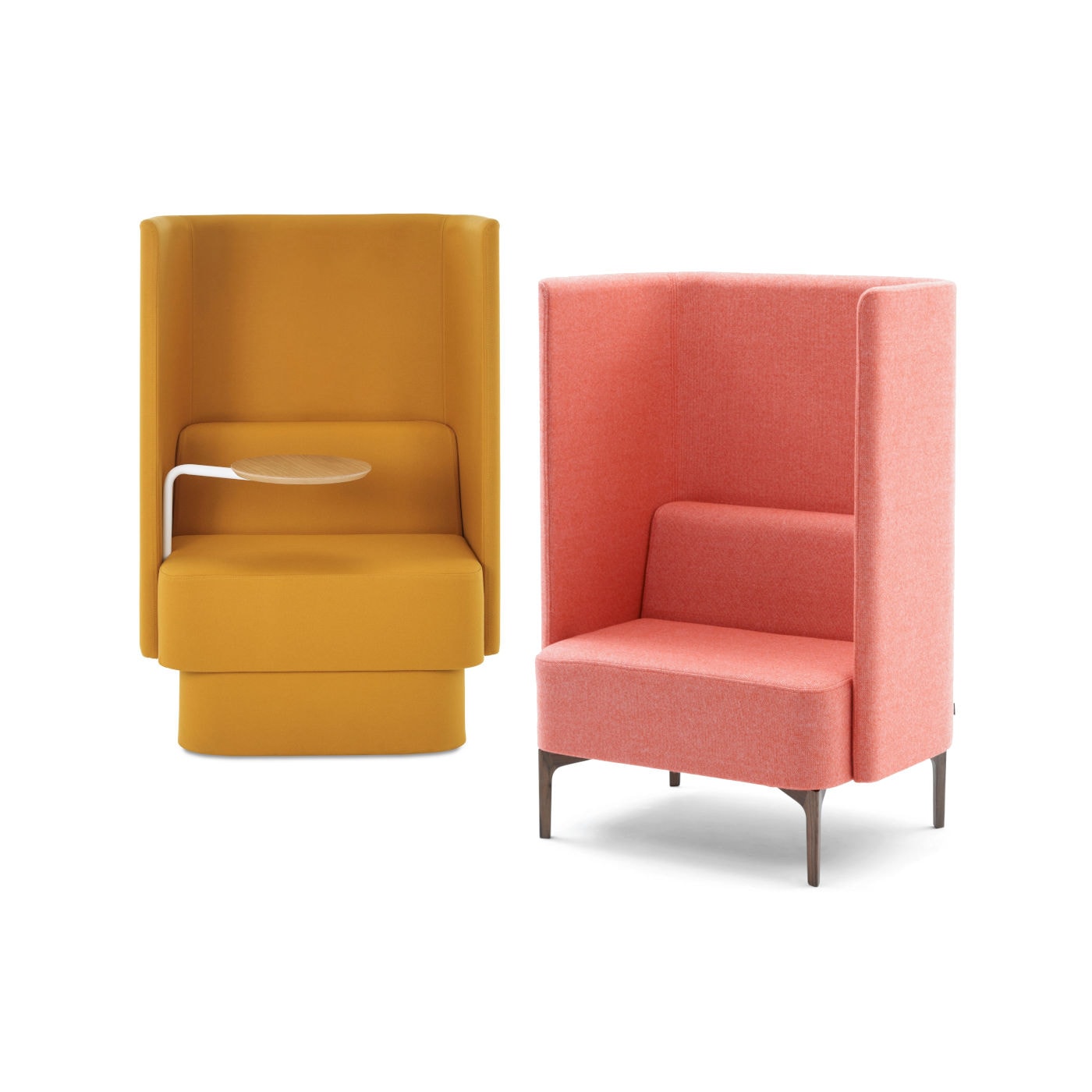 Pullman Chair seduta con pannelli acustici