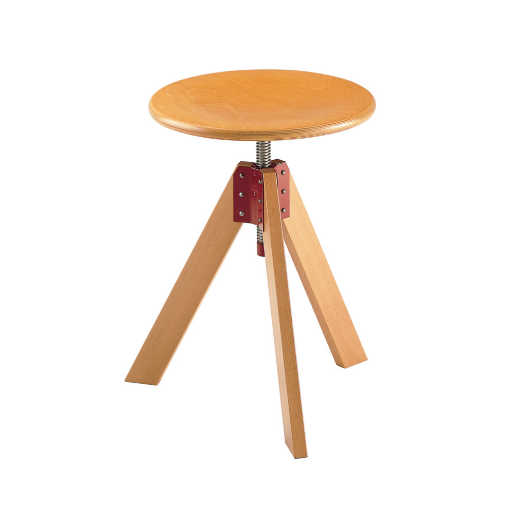 Zanotta-Giotto-sgabello-regolabile-legno-vendita-online