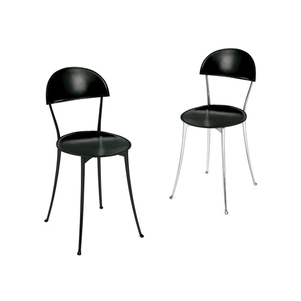 Zanotta-Tonietta-sedia-cuoio-Enzo-Mari-vendita-online