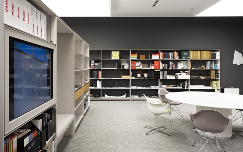 Della Chiara workspaces uffici showroom materioteca