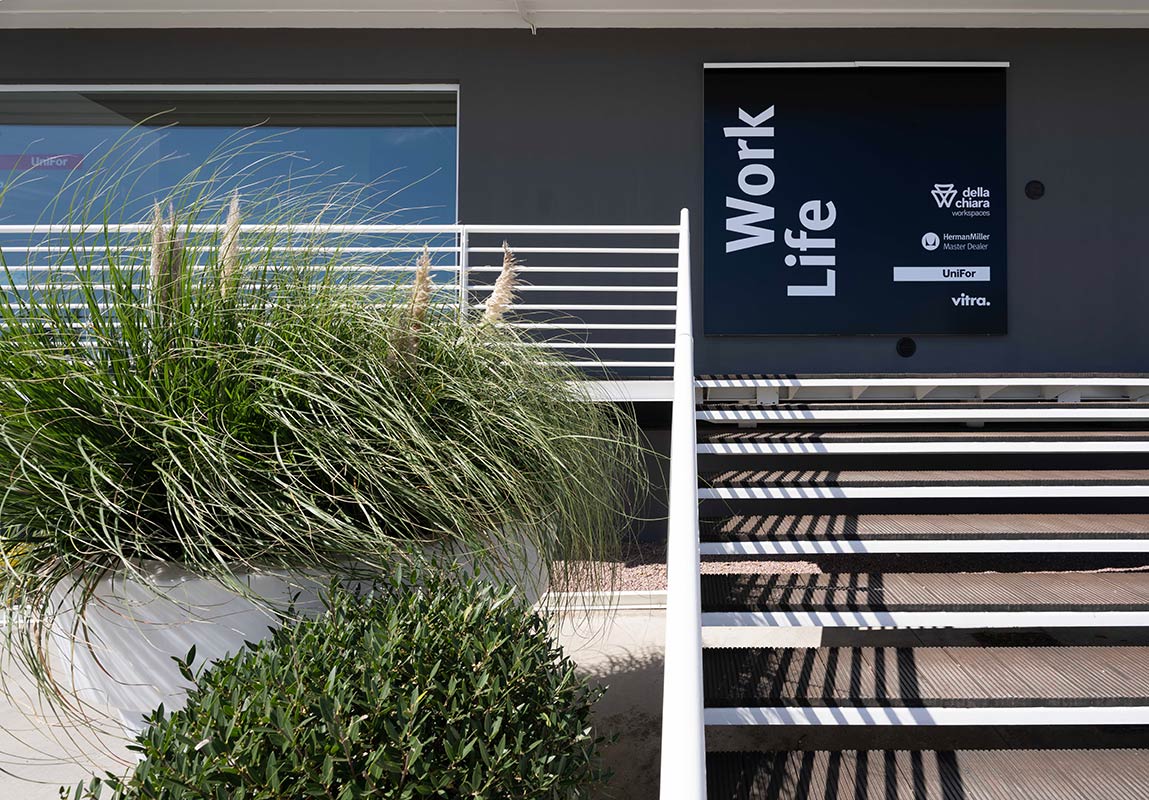 Della Chiara Sostenibilita e Design Ingresso Sede Hub Tavullia