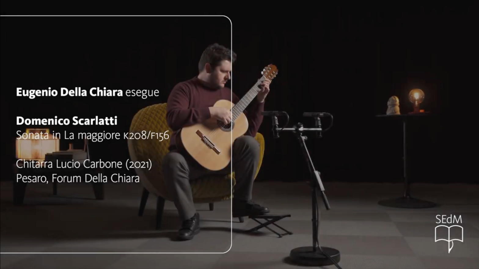 Eugenio DellaChiara esegue Domenico Scarlatti copertina