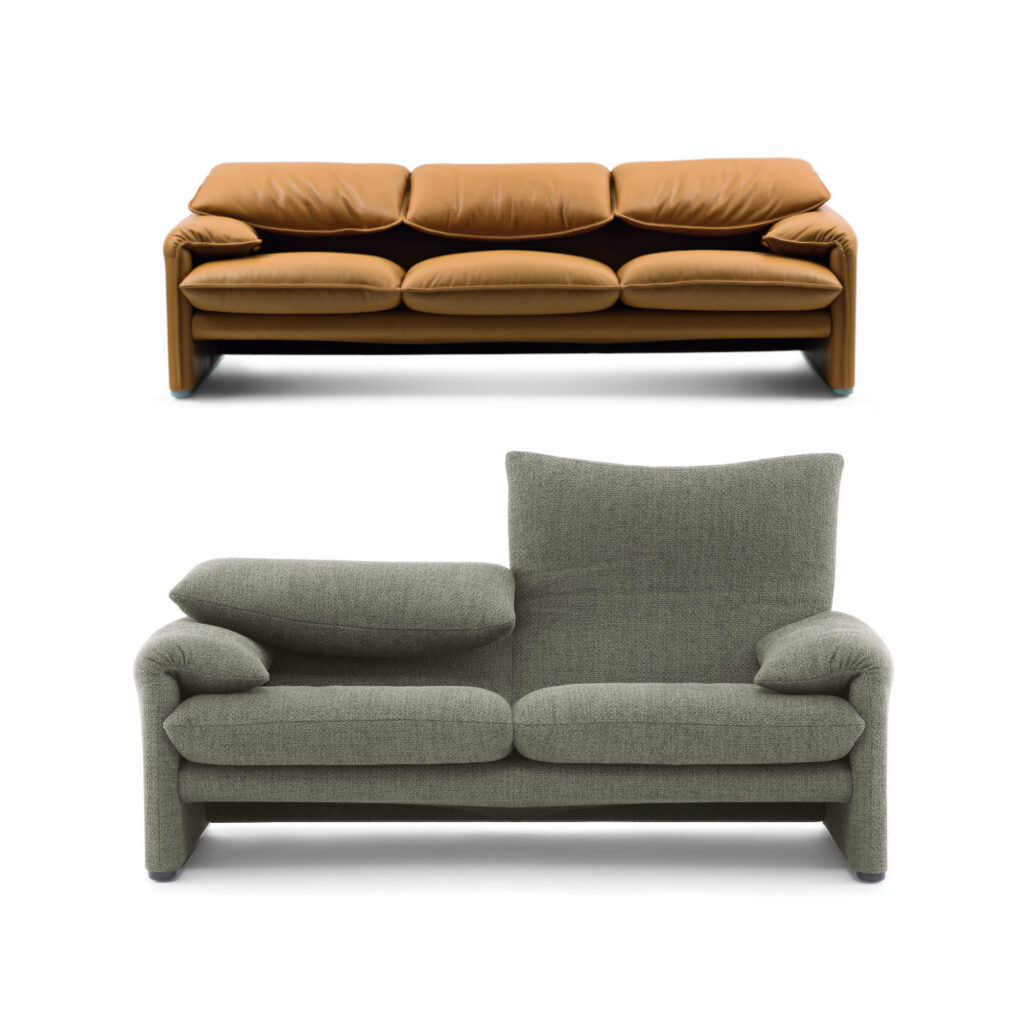 Cassina-Maralunga-divano-icona-design-italiano-Vico-Magistretti-vendita-online