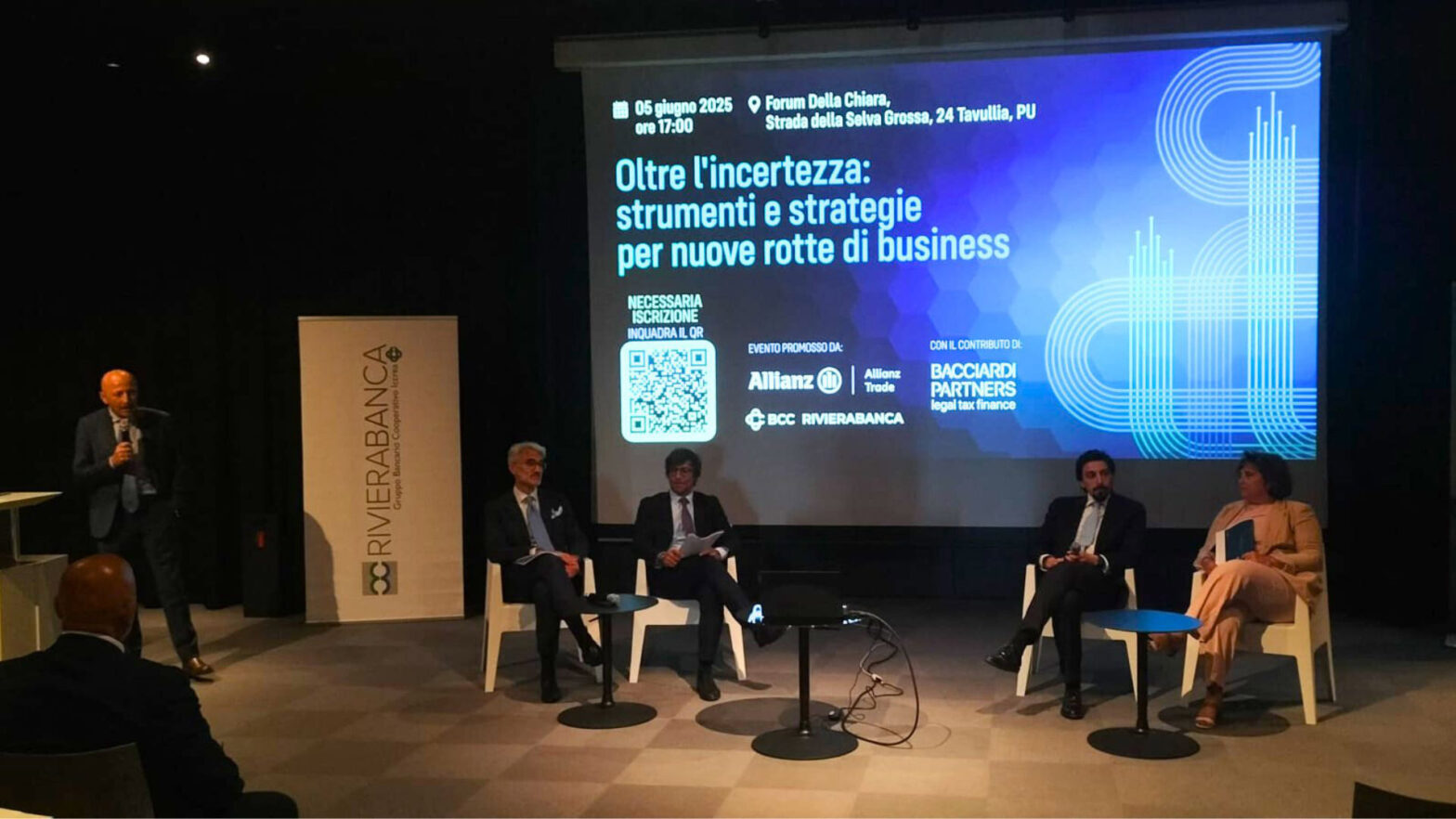Evento Rivierabanca Forum Della Chiara Workspaces copertina